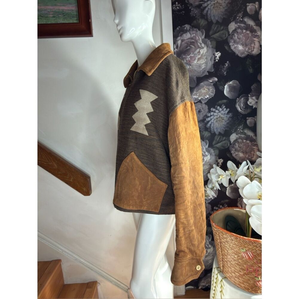 Visvim Stanza Jacket In Brown - Picture 10 of 13
